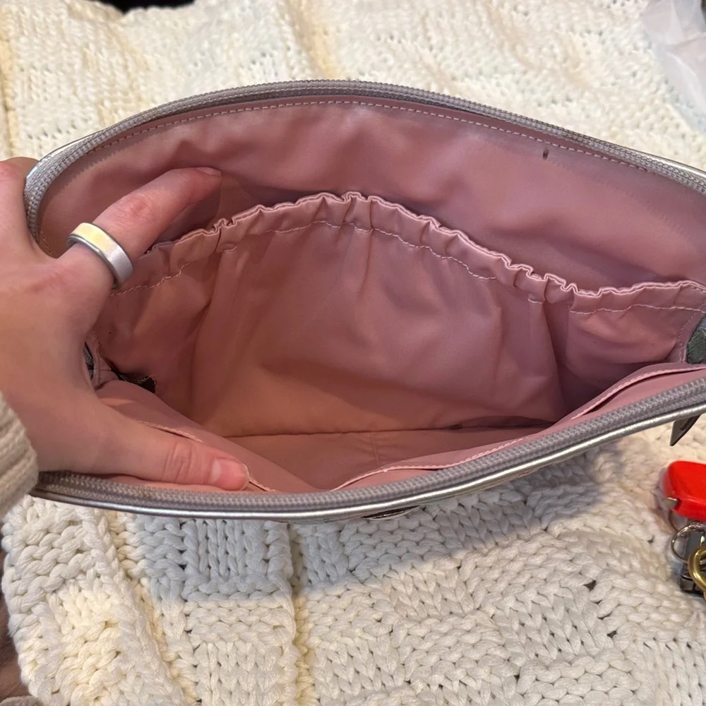 RARE Coach Poppy SET with Bag & Tablet Sleeve/Accessory Pouch - Picture 3 of 8